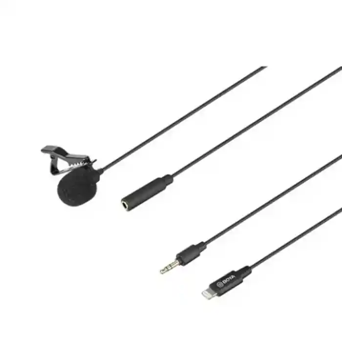 Boya BY-M2 Clip-on Lavalier Microphone For iOS